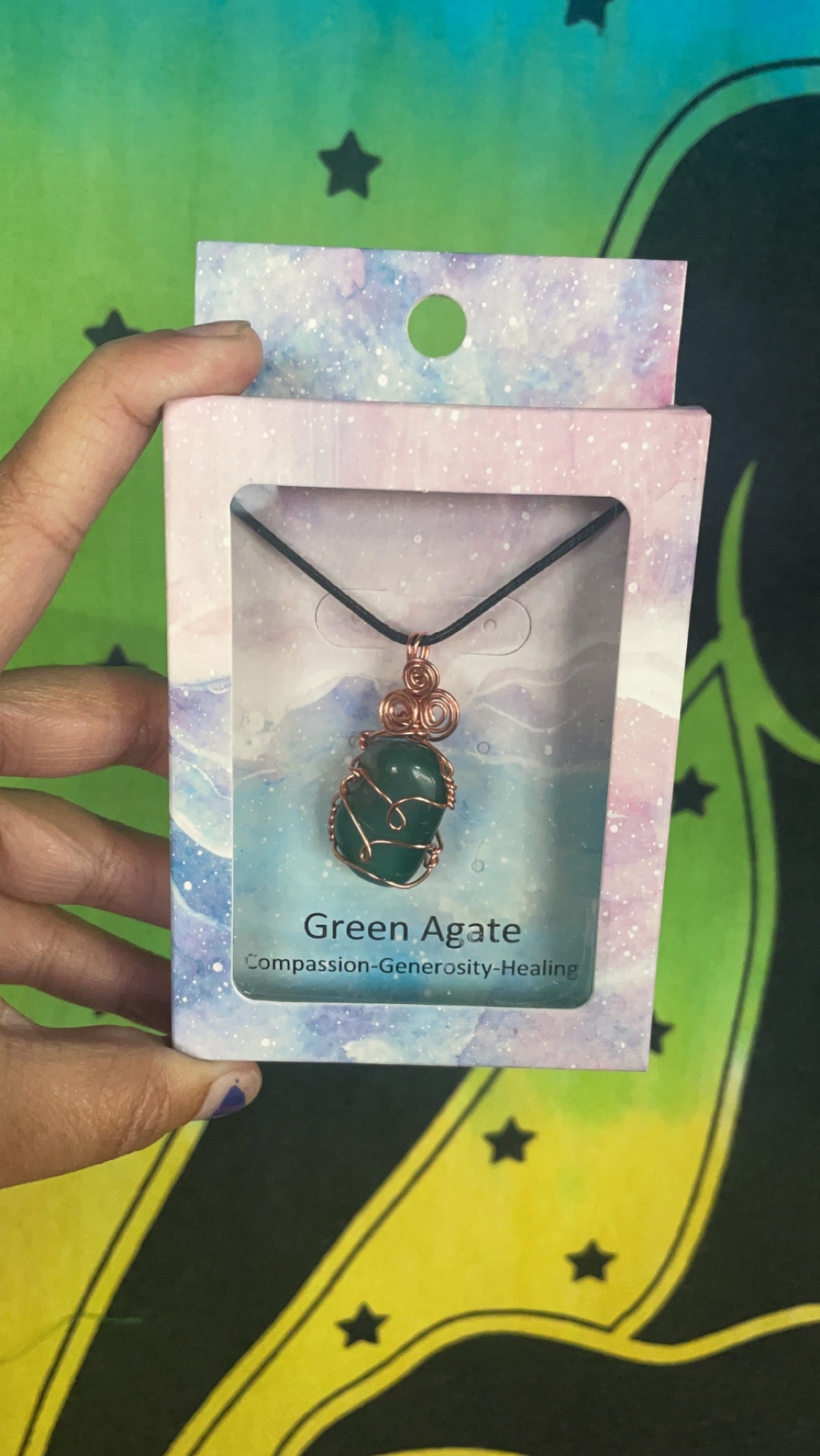 Crystal necklaces