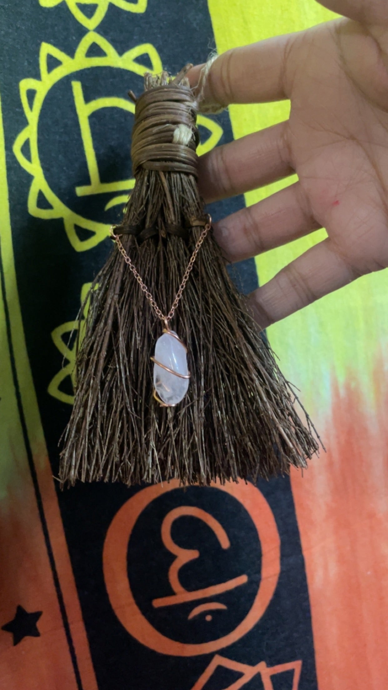 Fragranced Crystal Broom