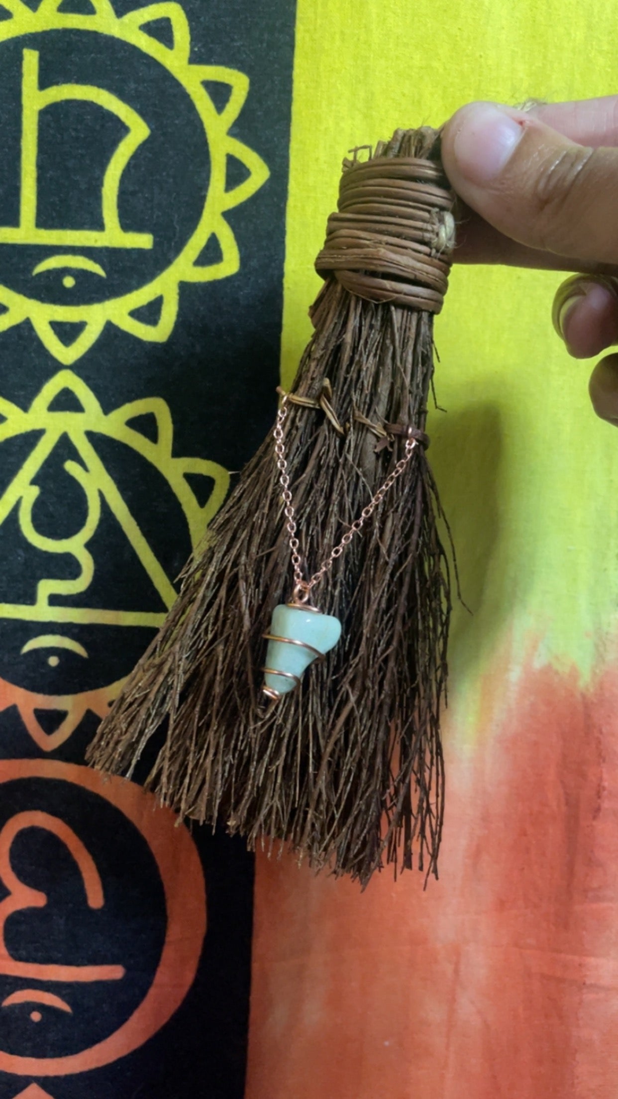 Fragranced Crystal Broom