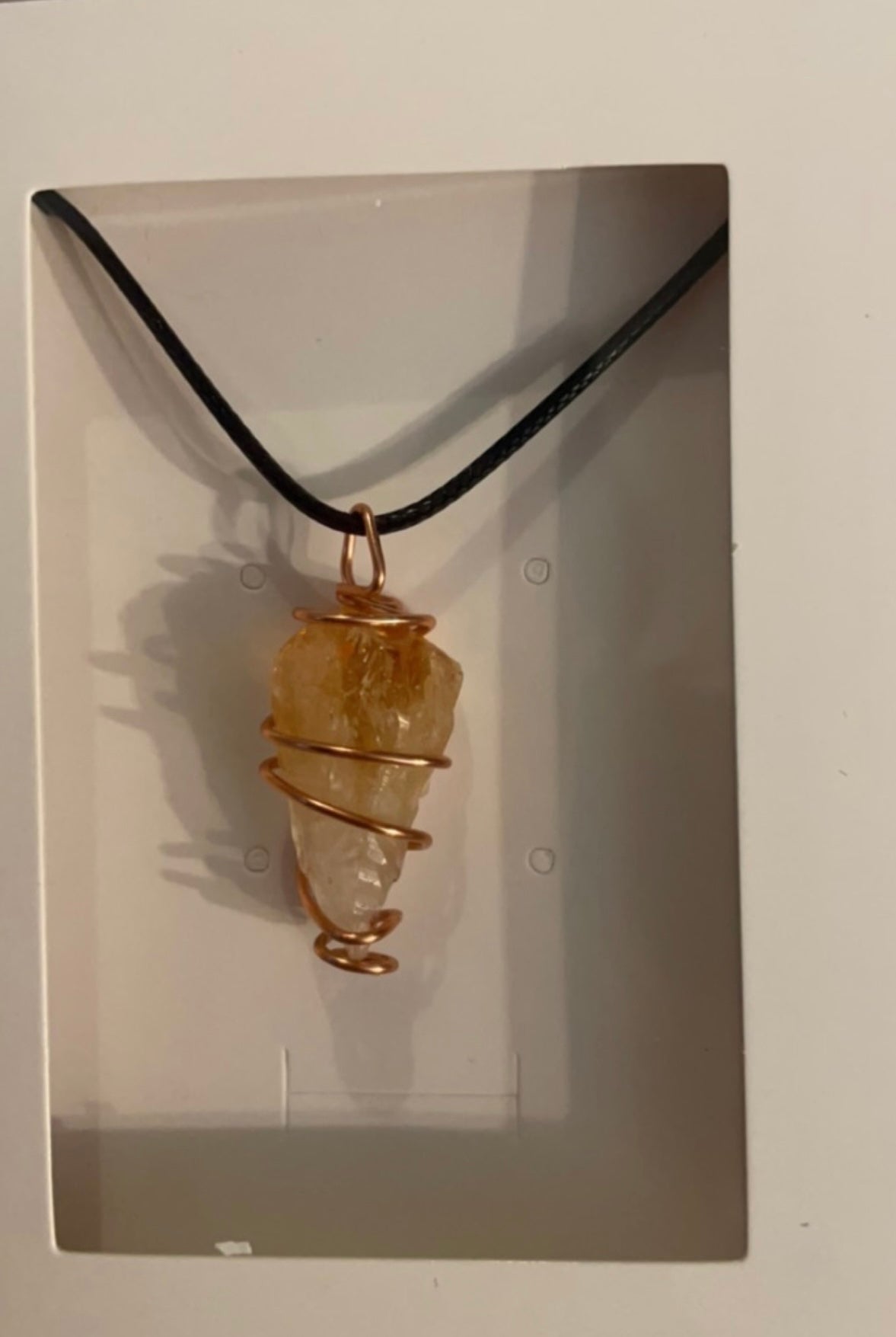 Crystal necklaces