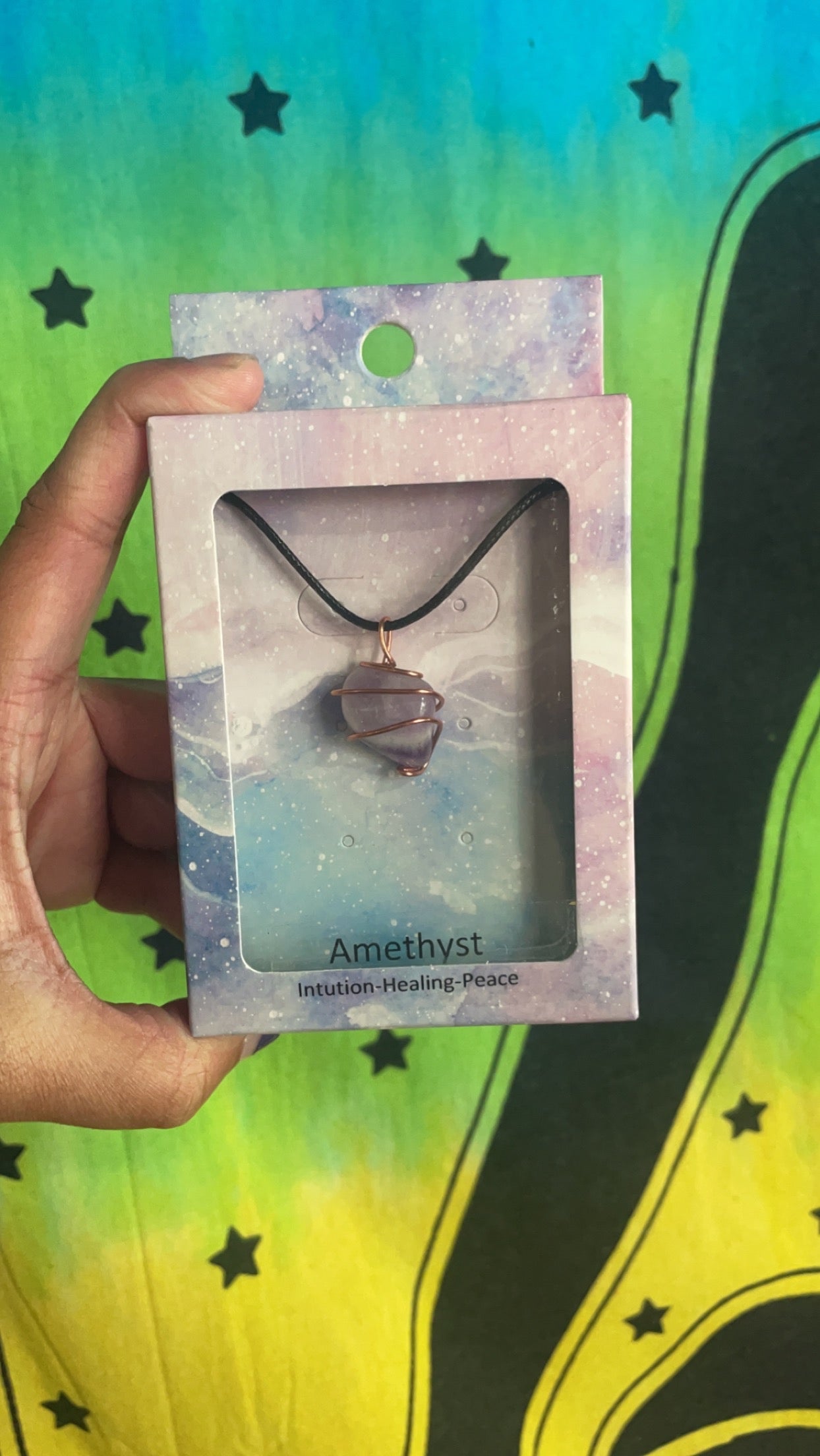 Crystal necklaces