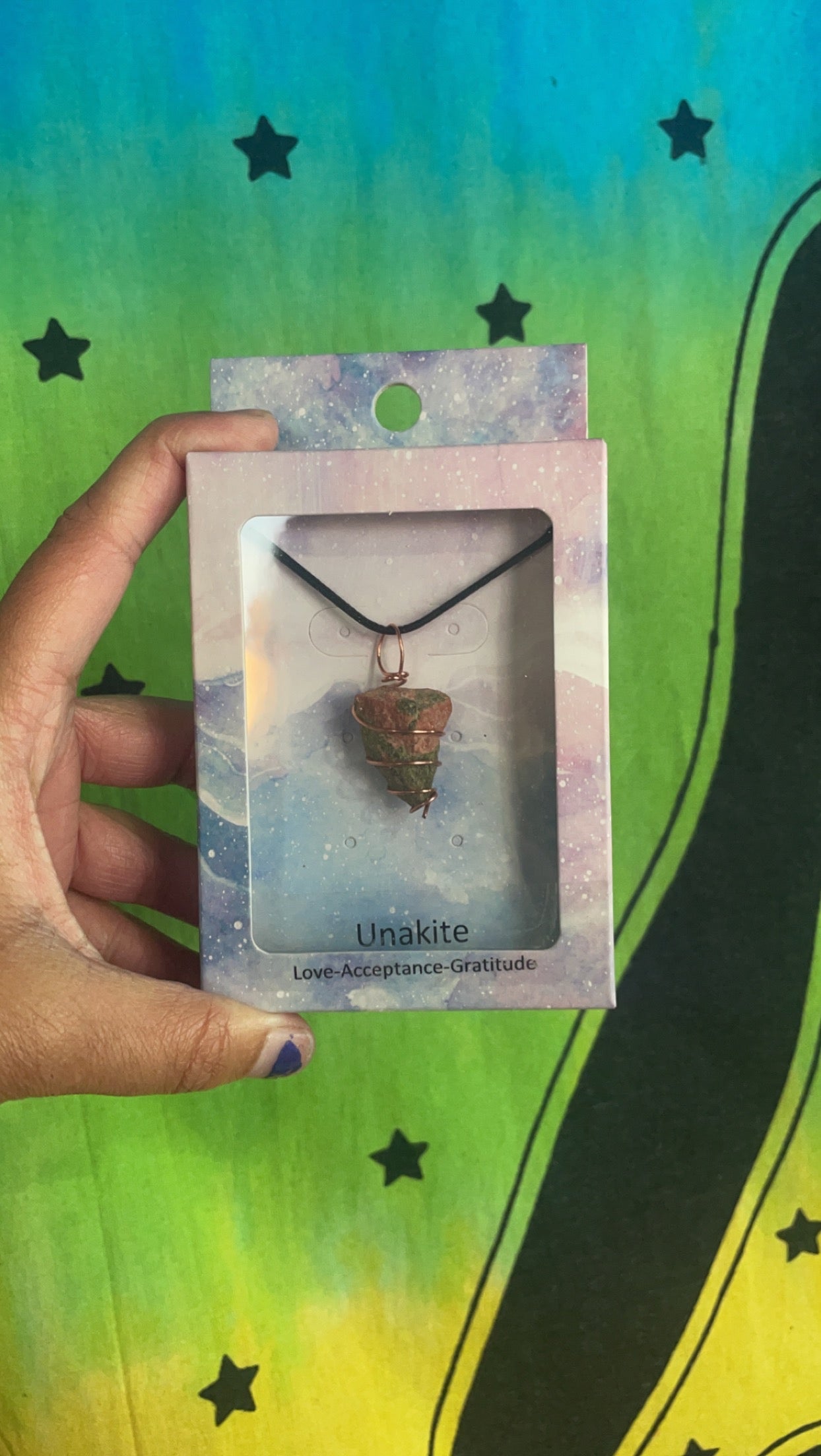 Crystal necklaces