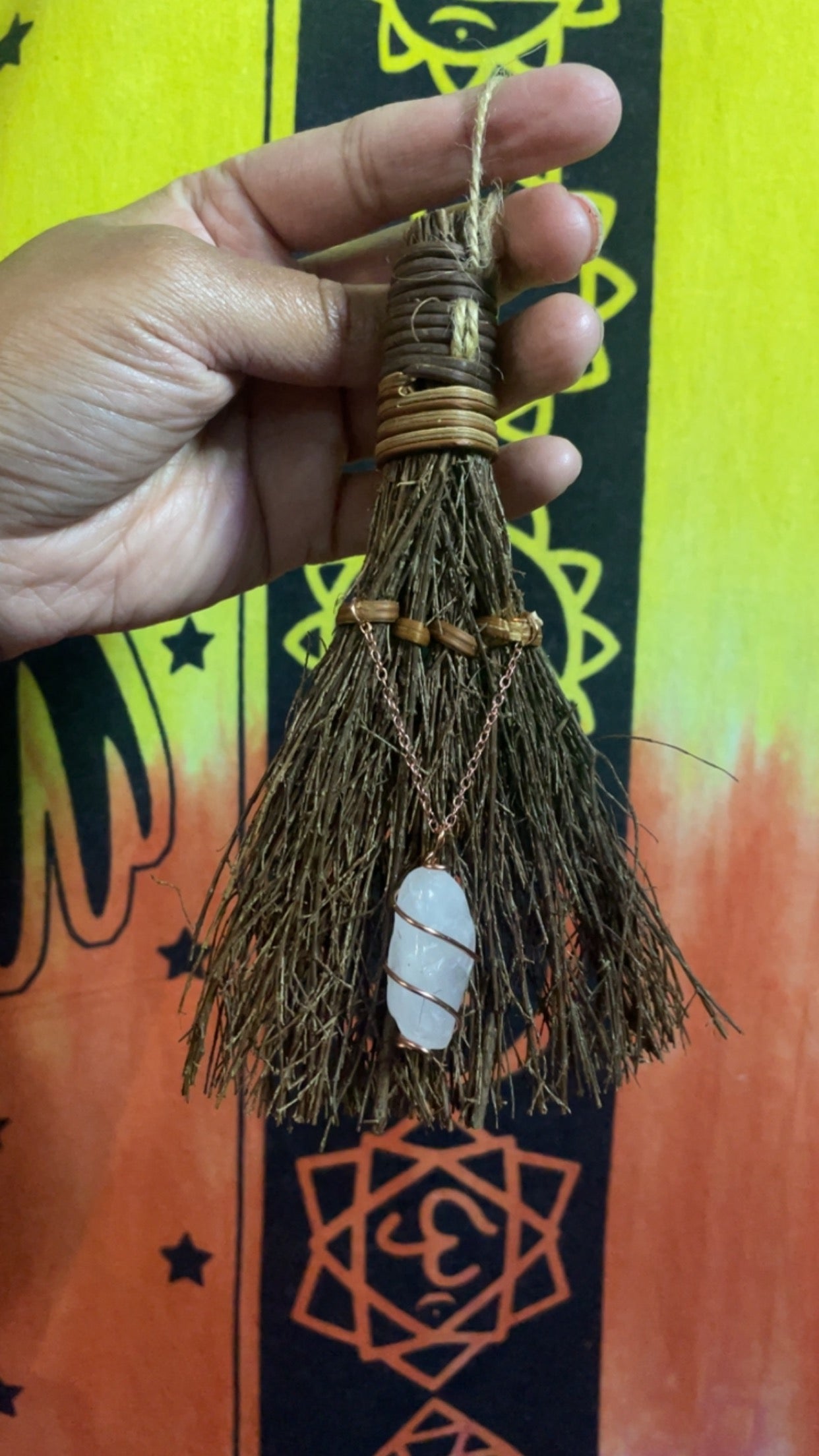 Fragranced Crystal Broom