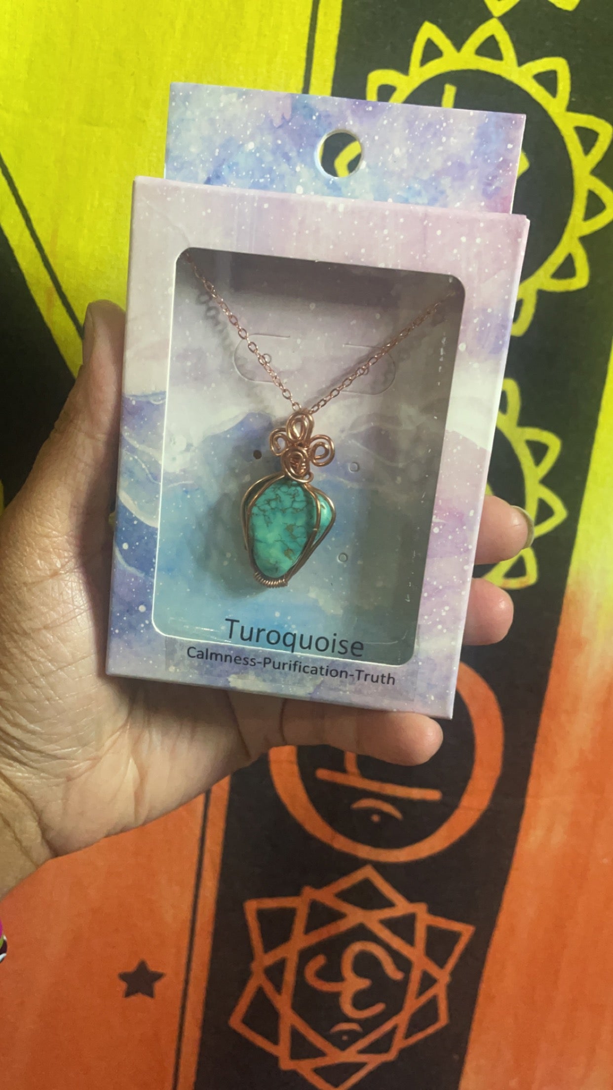 Crystal necklaces