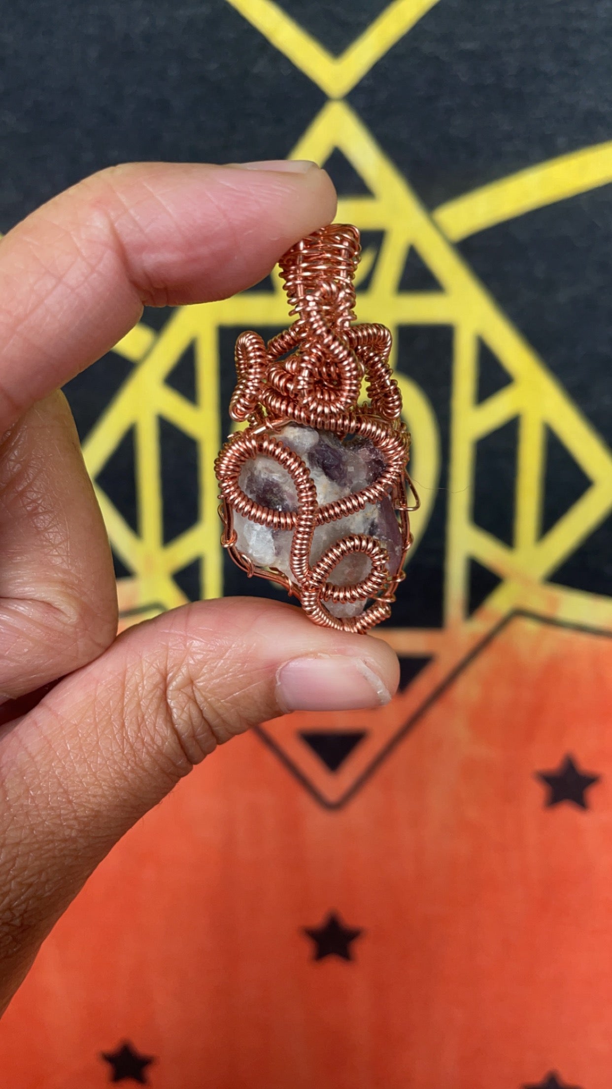 Crystal necklaces