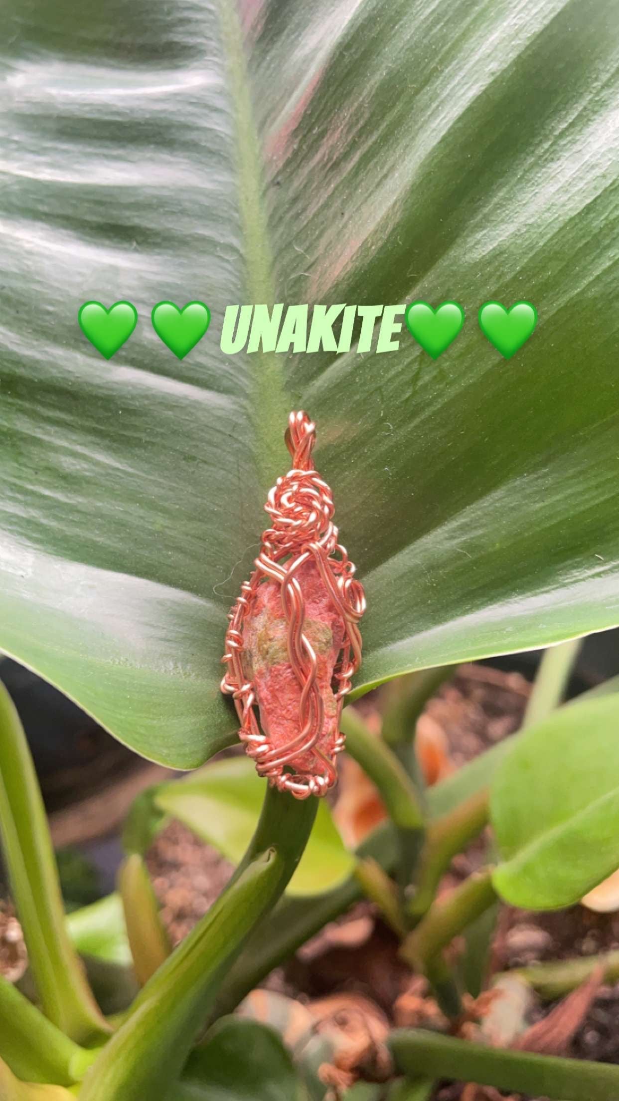 Crystal necklaces