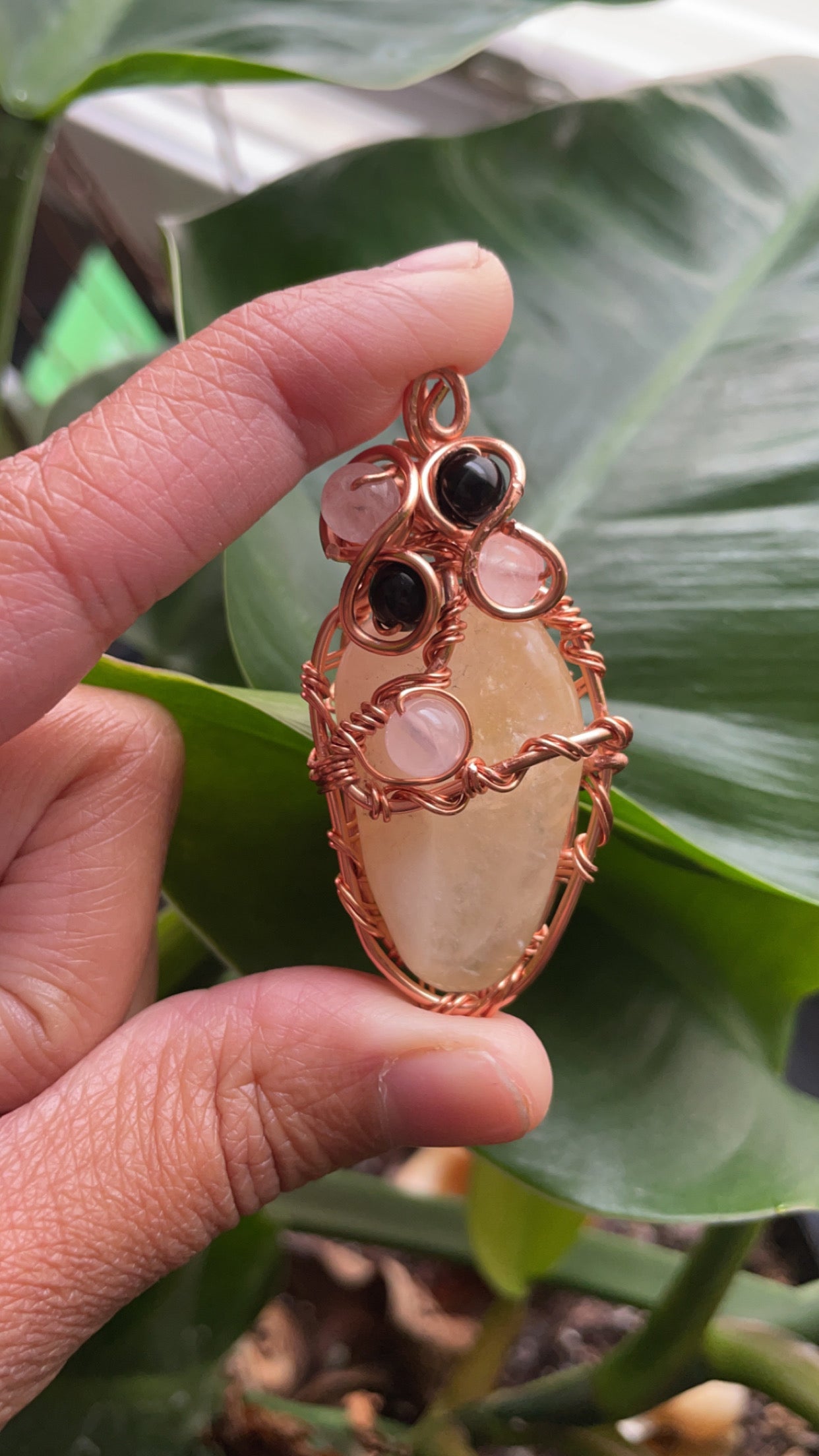 Crystal necklaces