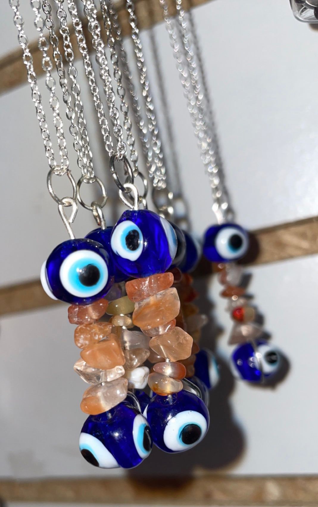 Evil eye necklaces