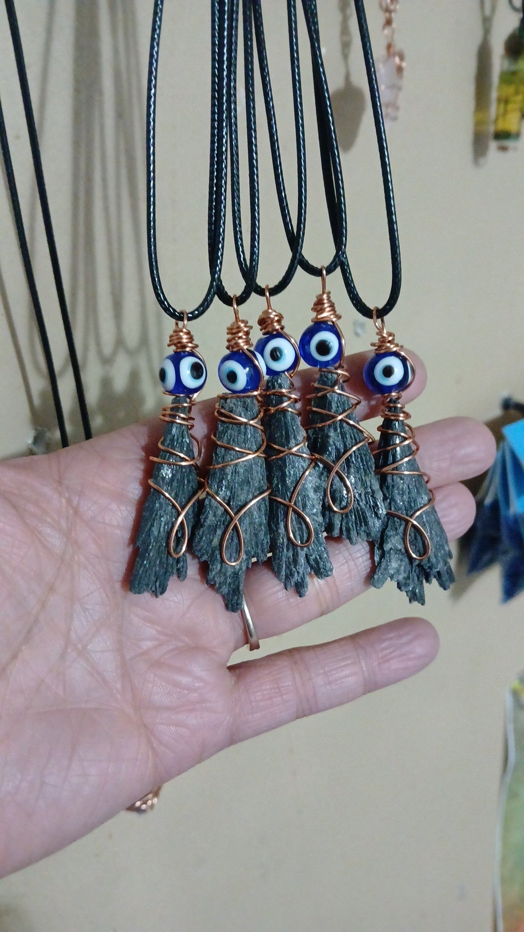 Evil eye necklaces