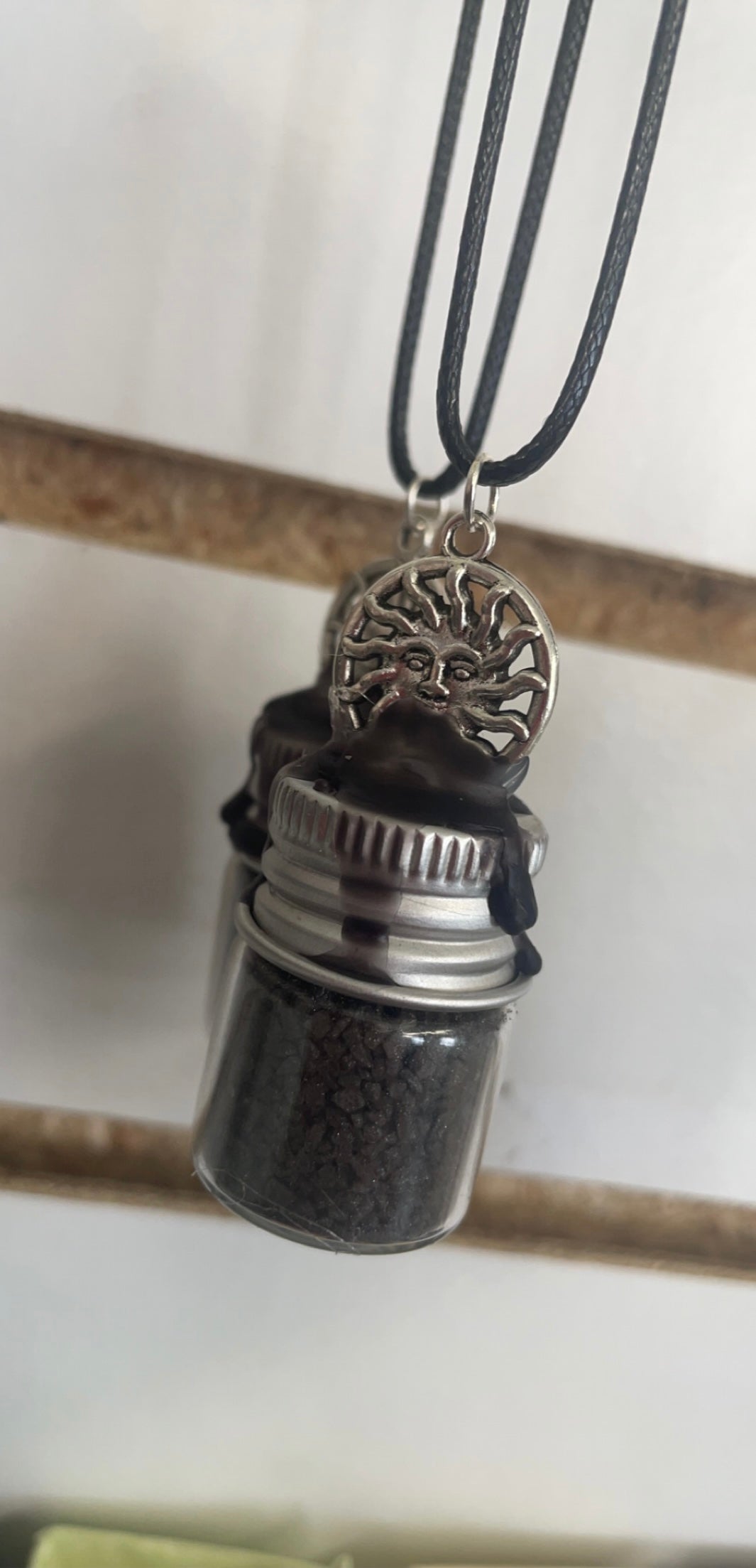 Black Salt Pendants