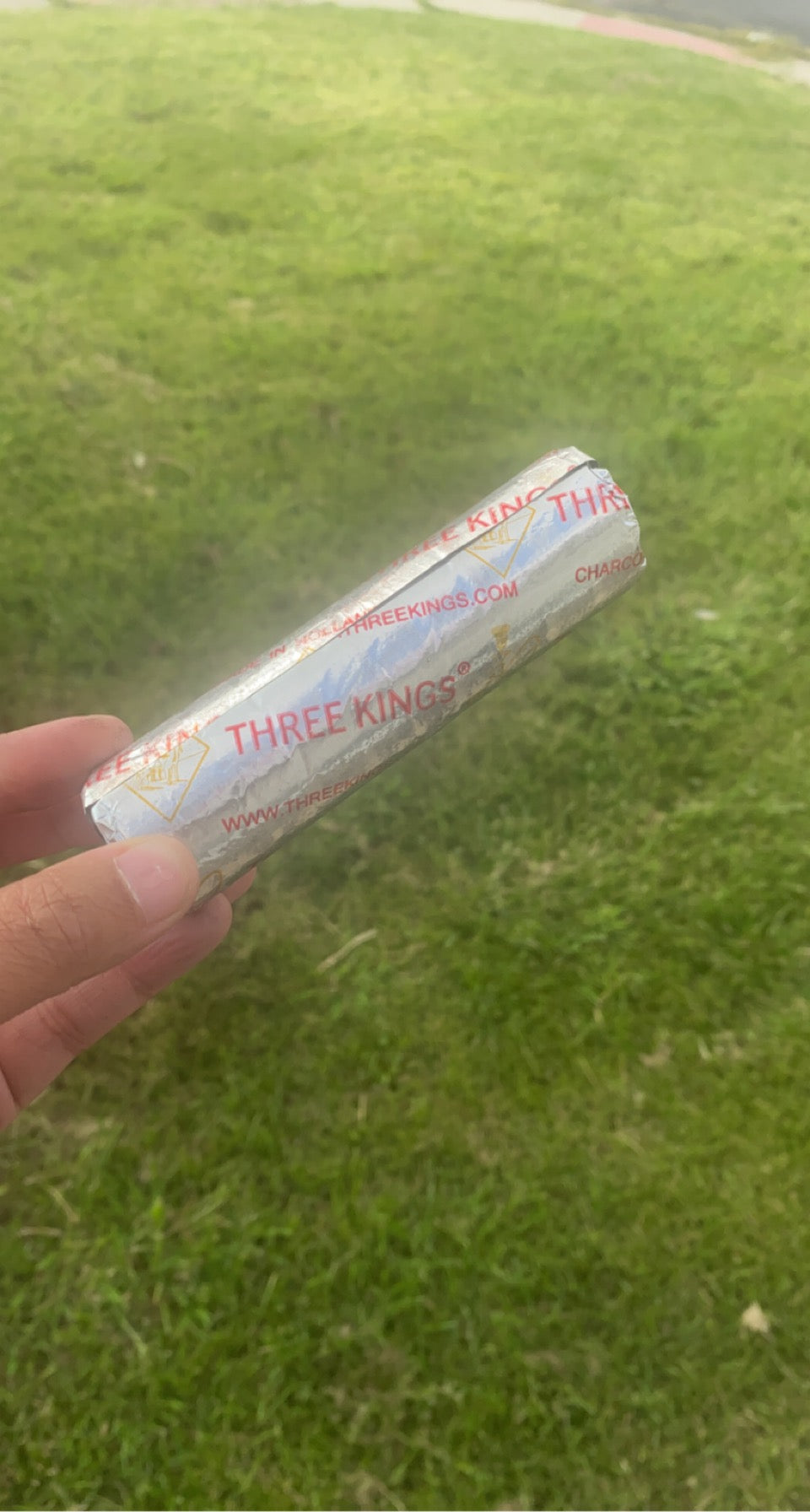 Three king charcoal discs