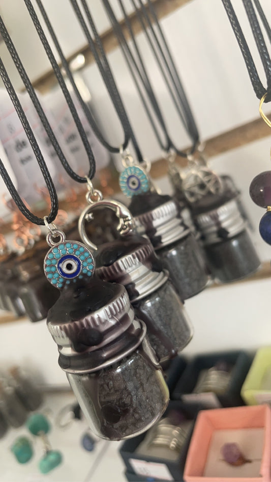 Black Salt Pendants