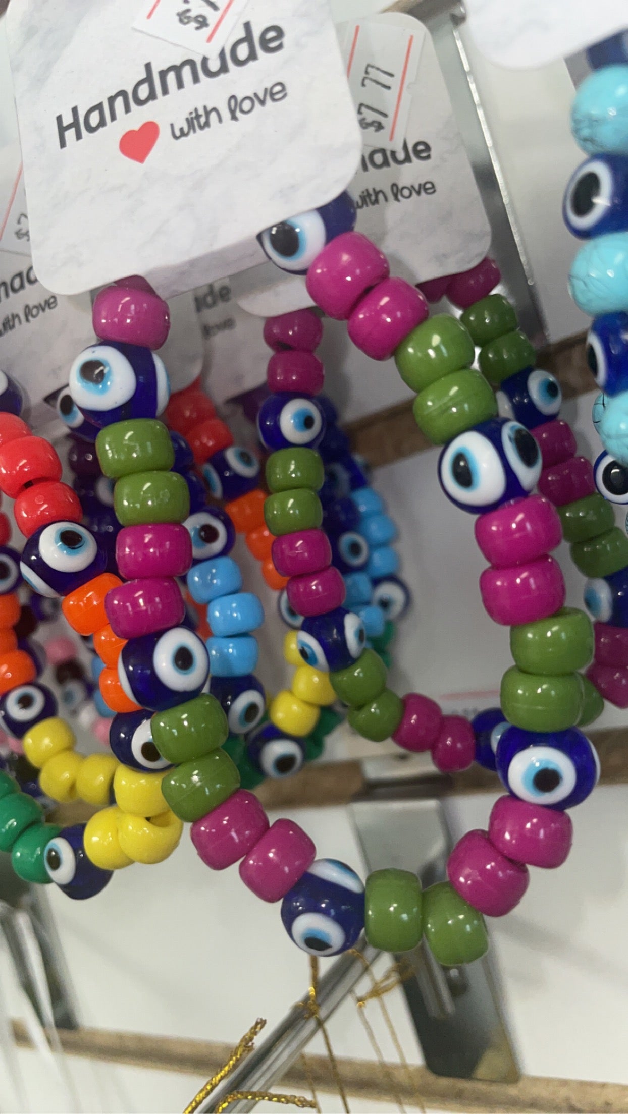 Evil eye bracelets