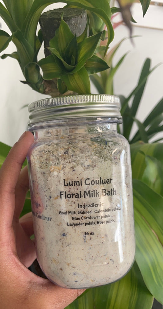 Floral Milk Bath
