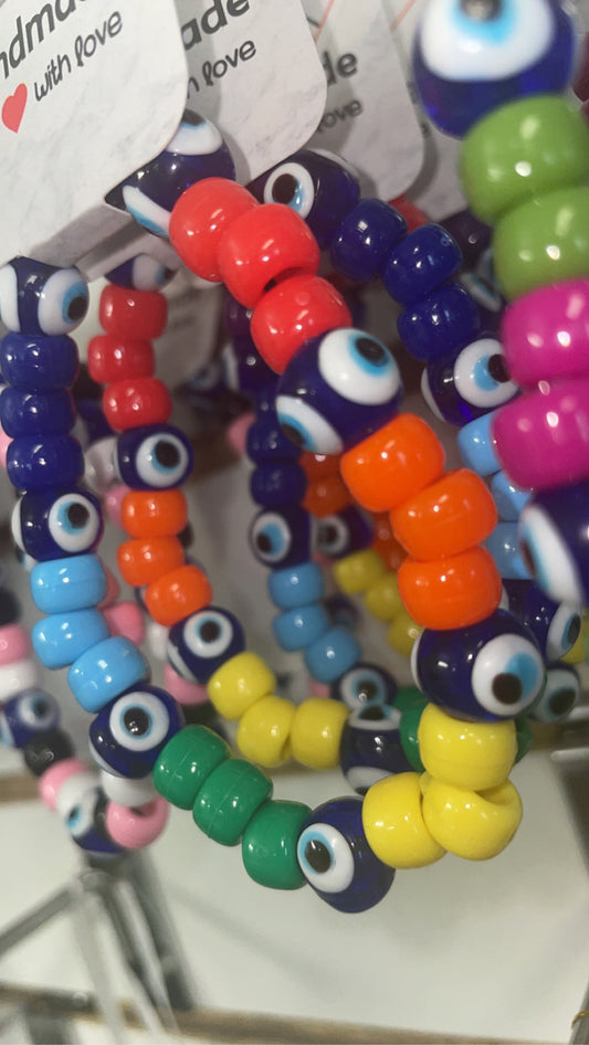 Evil eye bracelets